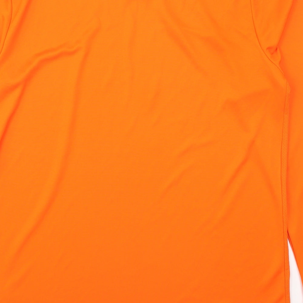 Nike Mens Orange   Basic T-Shirt Size L