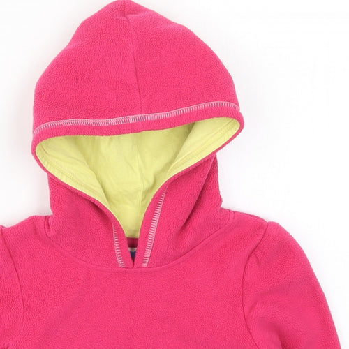 Preworn Girls Pink  Fleece Jacket  Size 12-18 Months  - Peppa Pig on Her Bike