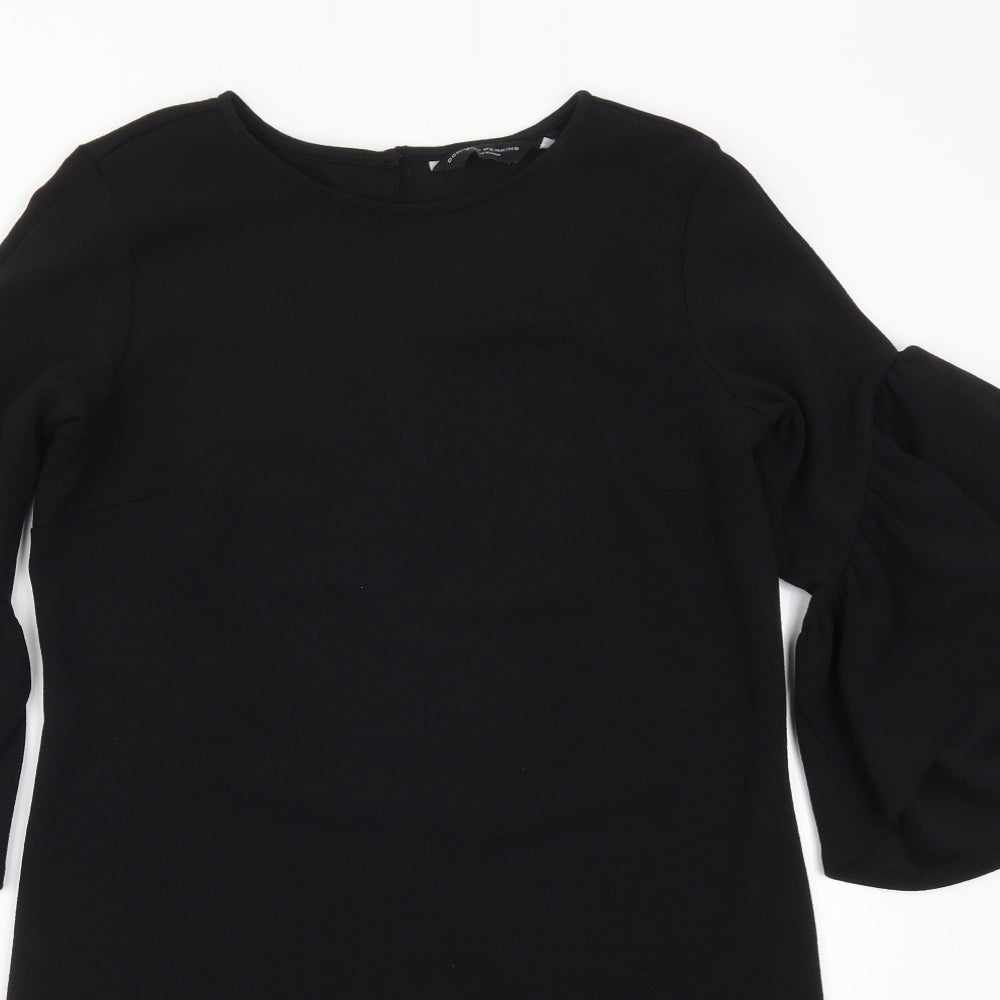 Dorothy Perkins Womens Black   A-Line  Size 10