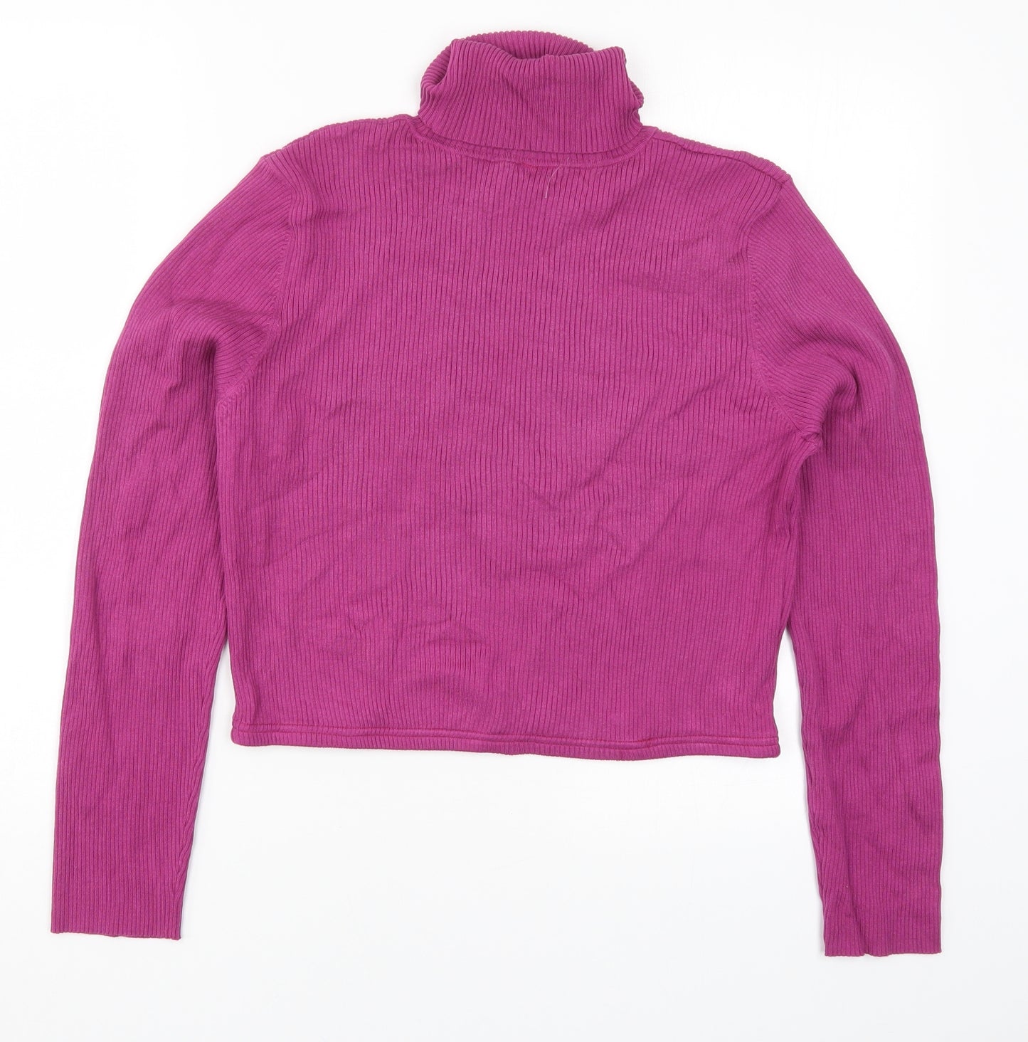 Preworn Womens Pink  Knit Pullover Jumper Size L