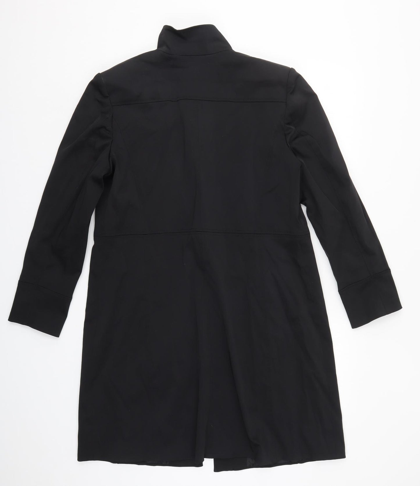 Dorothy Perkins Womens Black   Overcoat Coat Size 16
