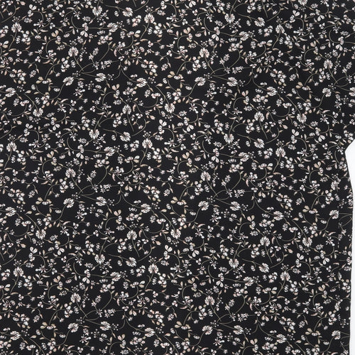 H&M Womens Black Floral  Jacket  Size XS
