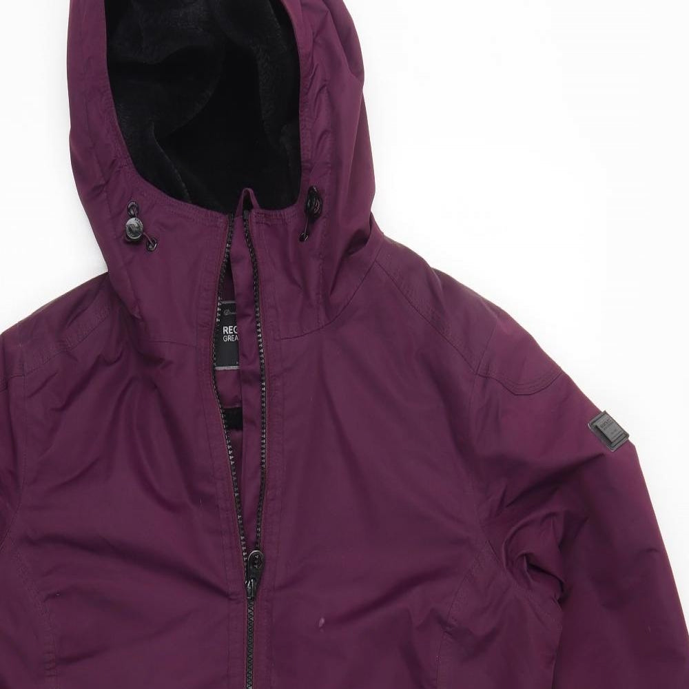Regatta Womens Purple   Overcoat Coat Size 14