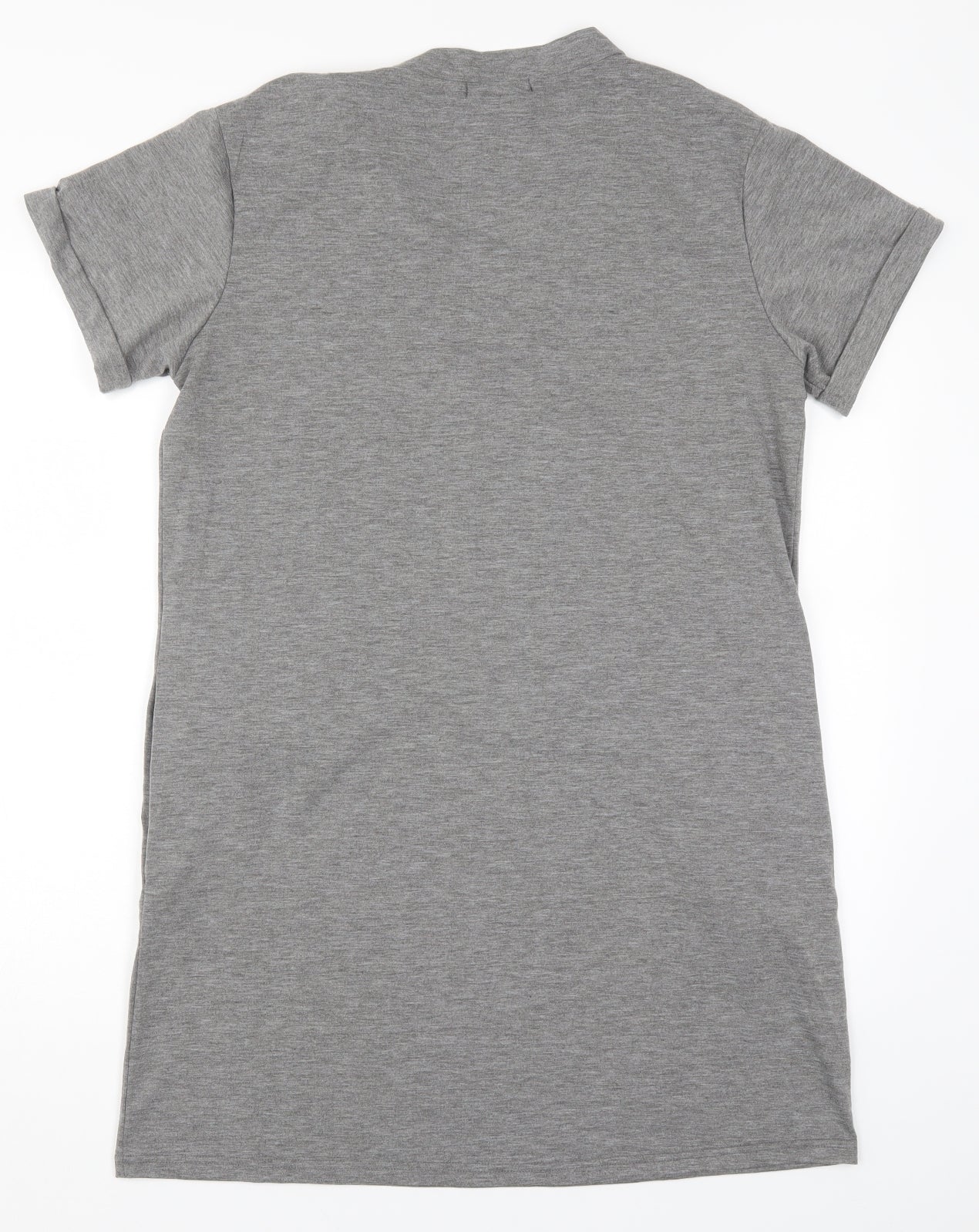 Sheilay Womens Grey   T-Shirt Dress  Size L