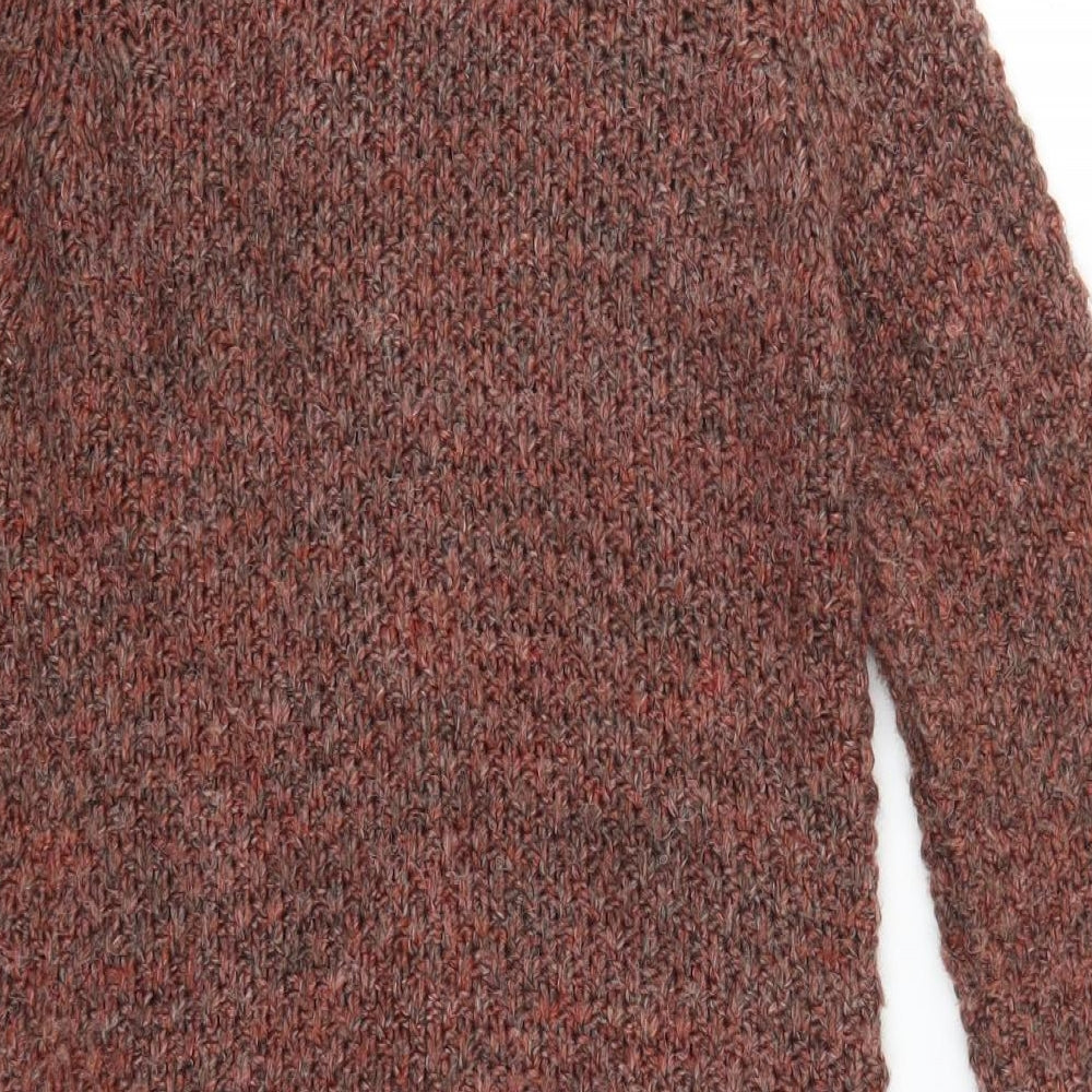 Per Una Womens Brown  Knit Cardigan Jumper Size S