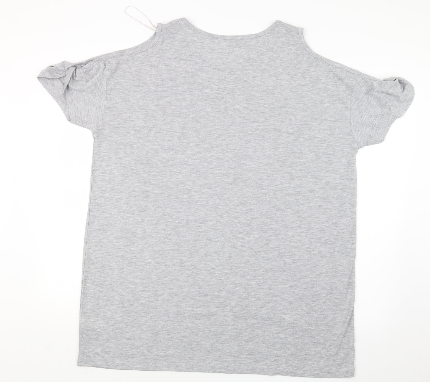 Papaya Womens Grey   Basic T-Shirt Size XL