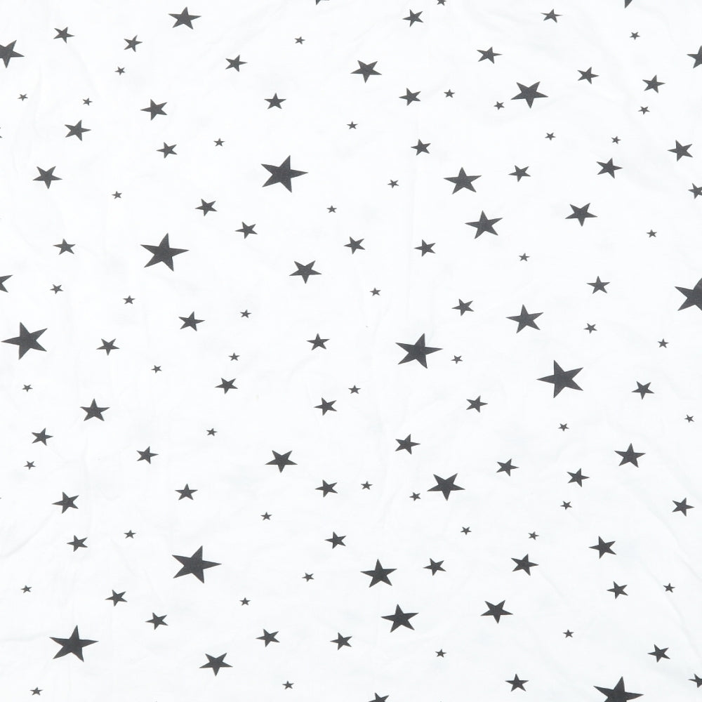 Papaya Womens Black Geometric  Top Pyjama Top Size XL