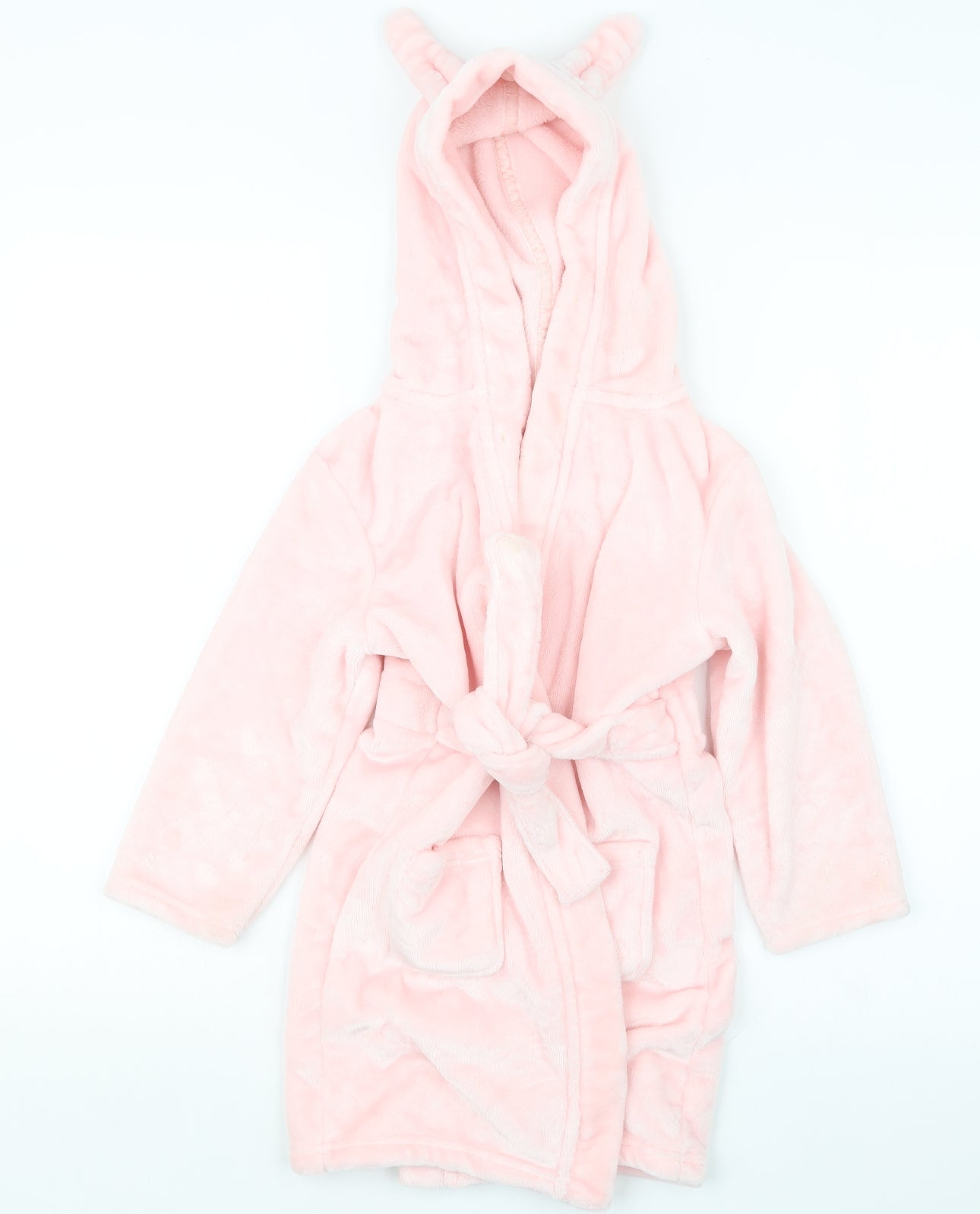George Girls Pink Geometric  Top Robe Size 4-5 Years