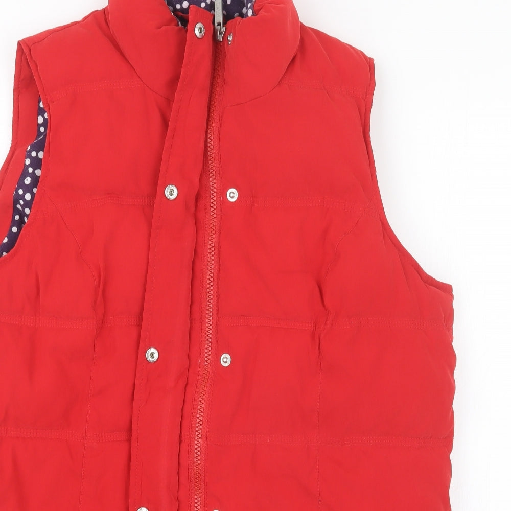 DASH Womens Red   Gilet Jacket Size 14