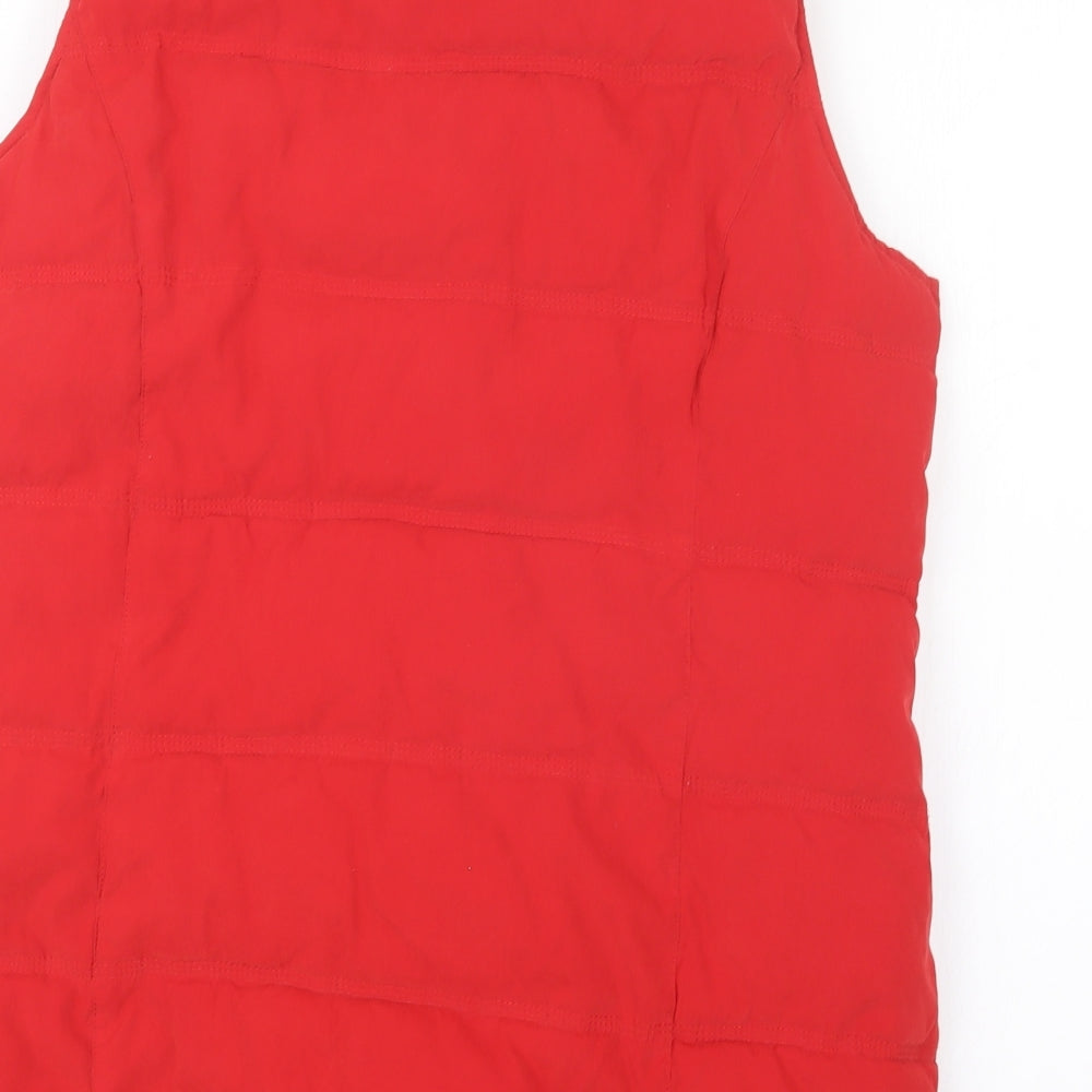 DASH Womens Red   Gilet Jacket Size 14