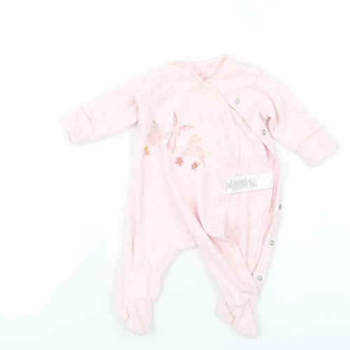NEXT Girls Pink Geometric  Babydoll One Piece Size Newborn