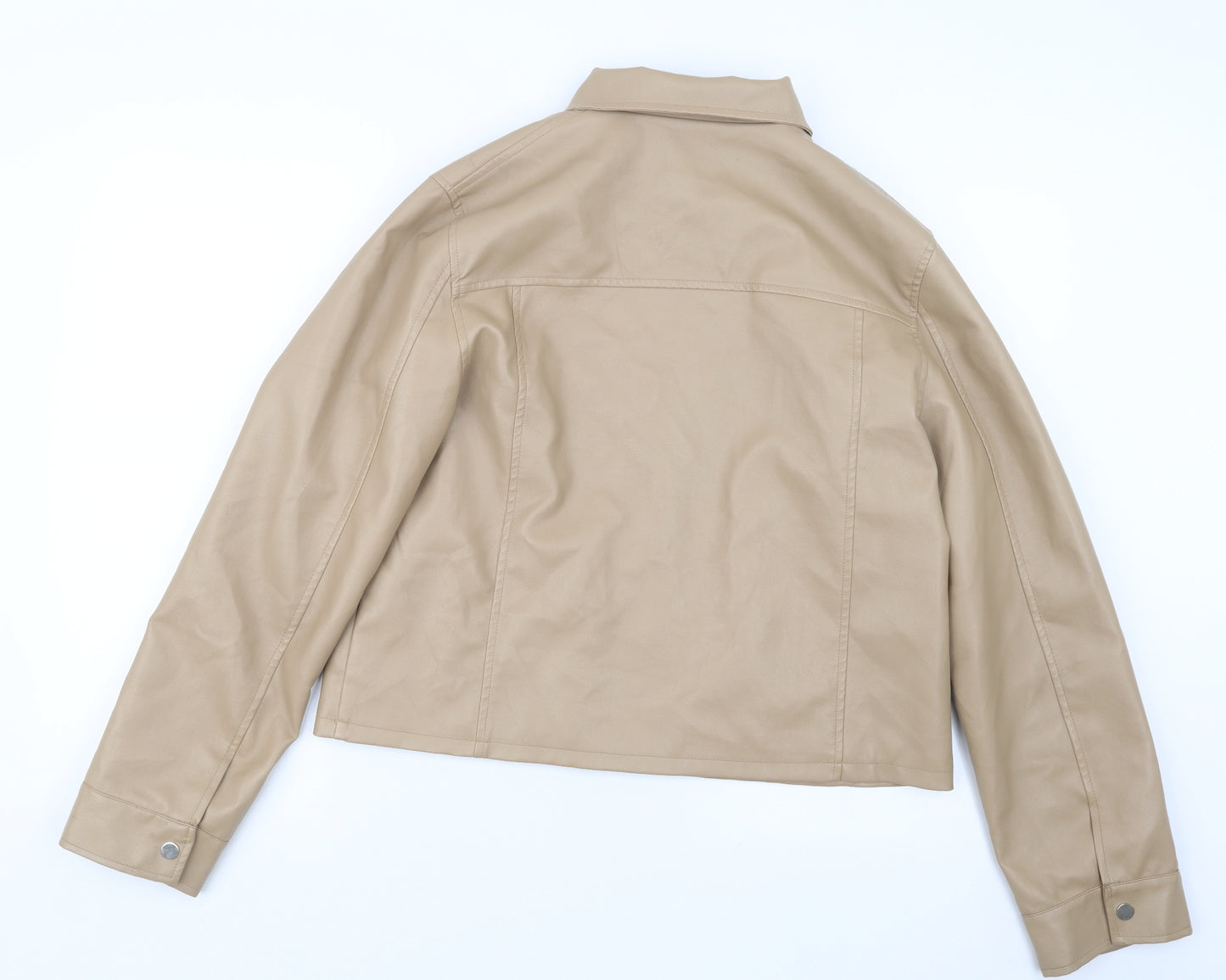 Motel Womens Beige   Jacket  Size M