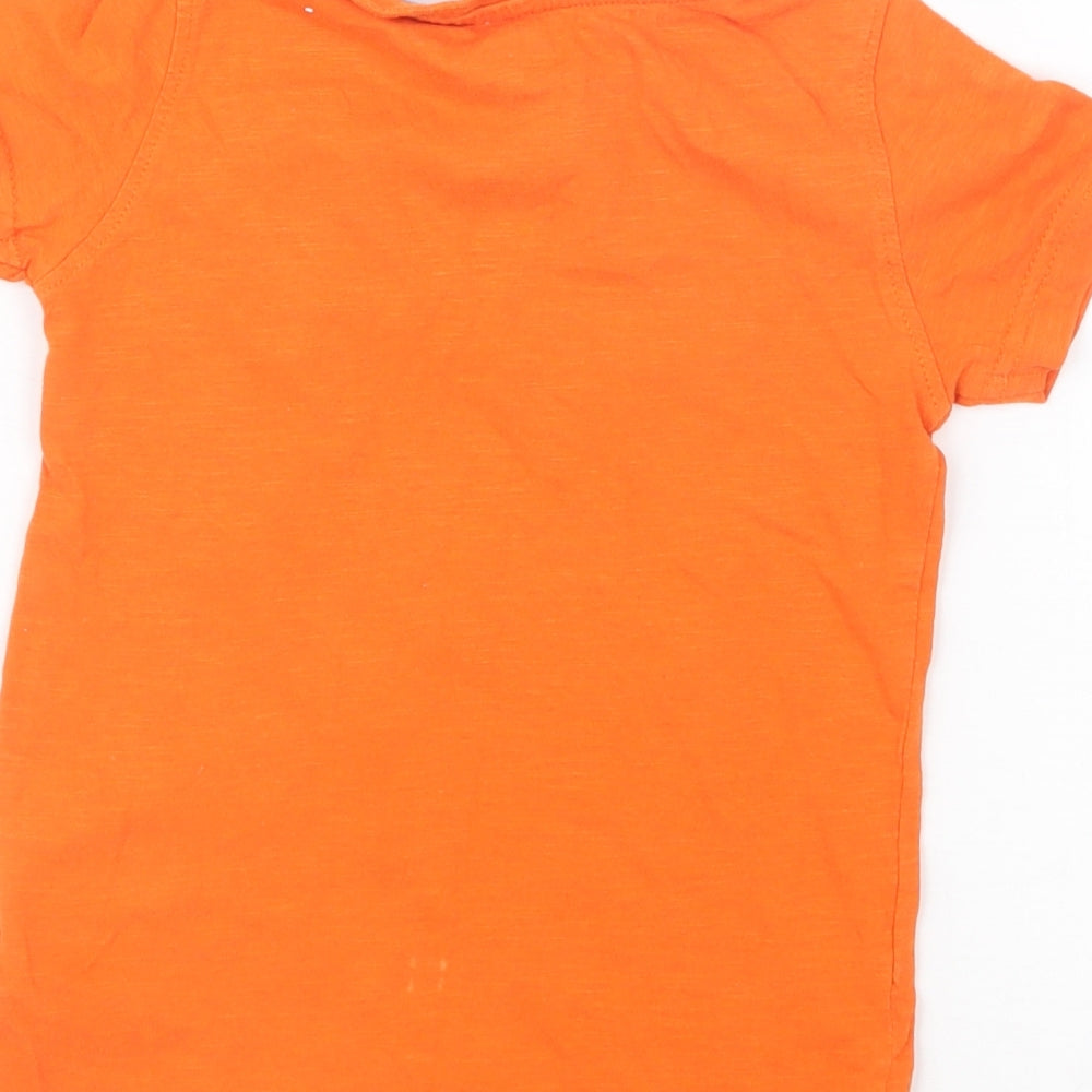 Mothercare Boys Orange   Basic T-Shirt Size 18-24 Months