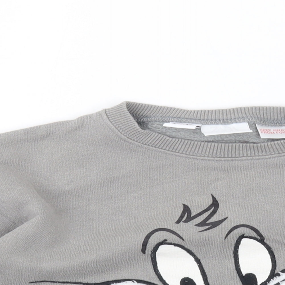 Zara Boys Grey   Pullover Jumper Size 2-3 Years  - Bugs Bunny