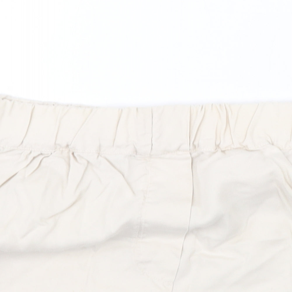 Zara Womens Beige   Mini Skirt Size S
