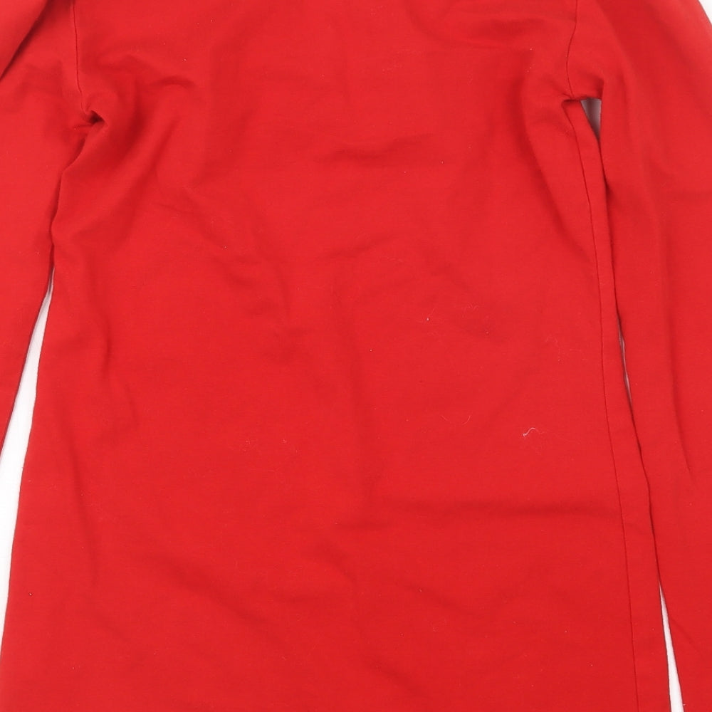 YLondon Womens Red   Basic T-Shirt Size S