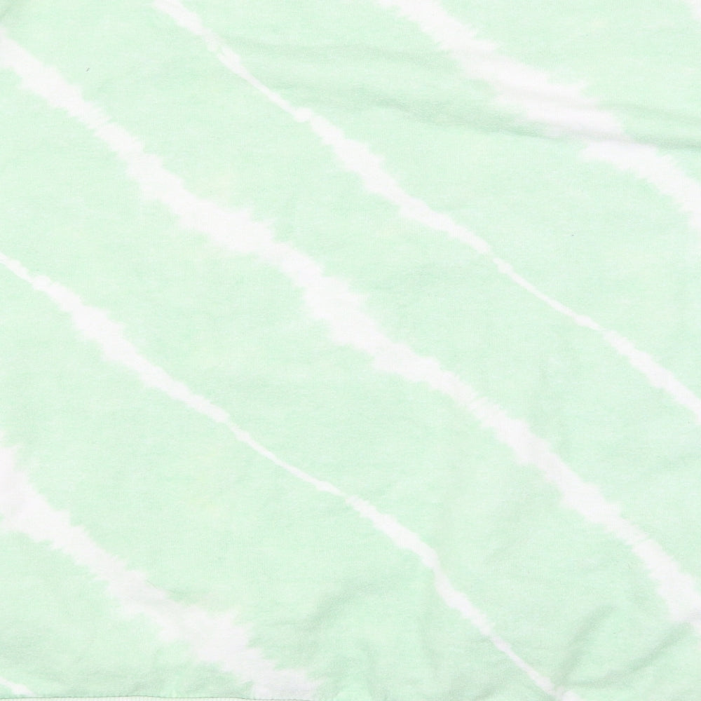 Primark Womens Green Geometric  Pullover Jumper Size 12