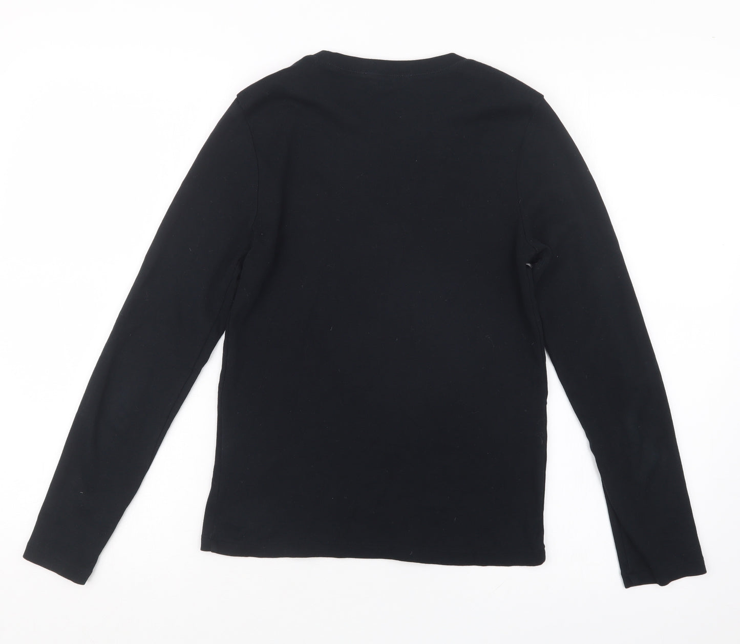 Ralph Lauren Womens Black   Basic T-Shirt Size M