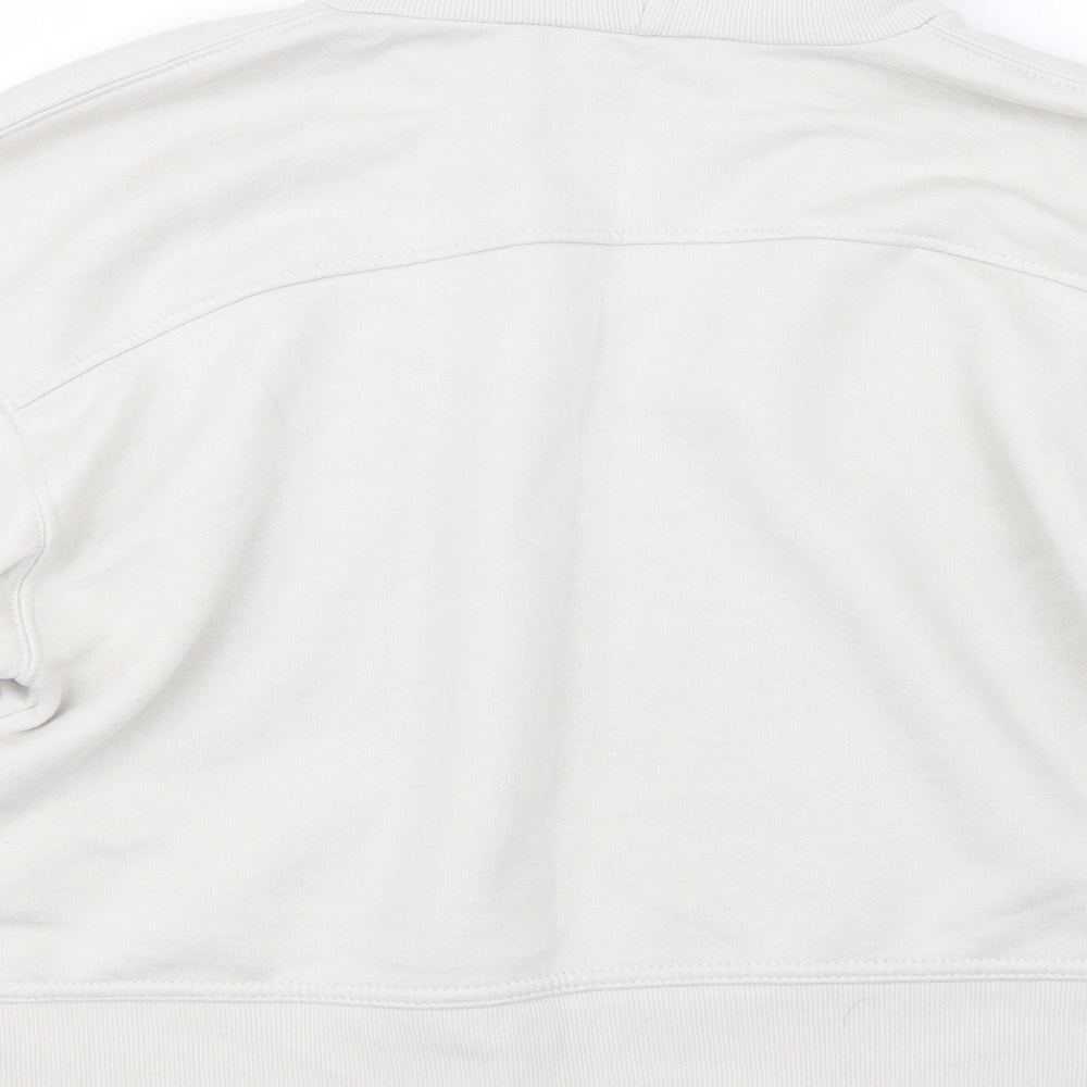 Zara Womens Grey   Pullover Jumper Size M