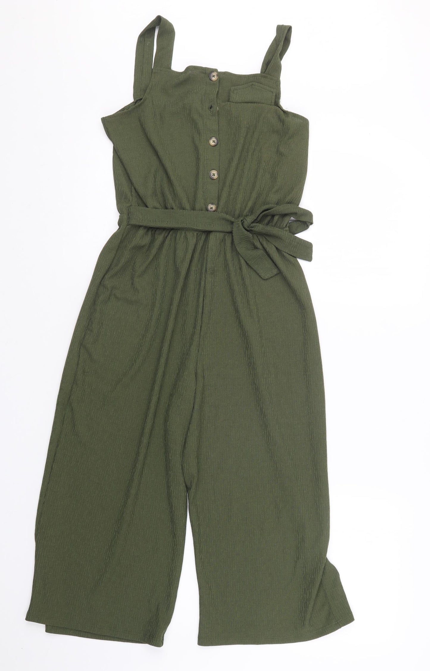 Primark Girls Green   Jumpsuit One-Piece Size 12-13 Years