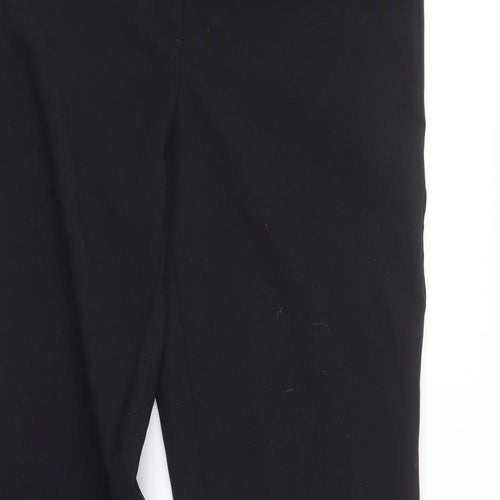 George Womens Black   Trousers  Size 10 L32 in