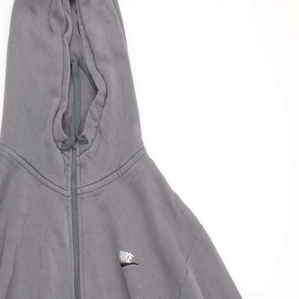 Nike Mens Grey   Full Zip Hoodie Size XL