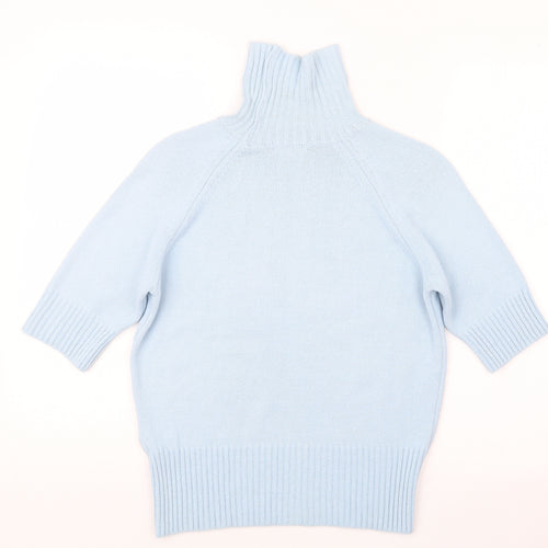 JFW Womens Blue  Knit Pullover Jumper Size L