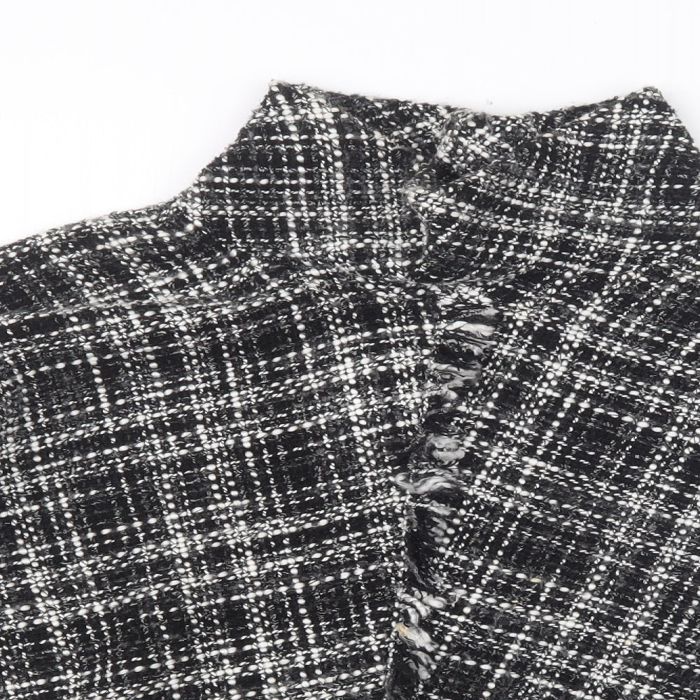 Zara Womens Black  Knit Pullover Jumper Size M
