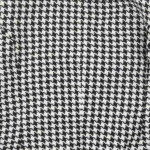Wardrobe Womens Black Houndstooth  Jacket  Size 14