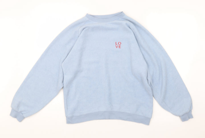 Topshop Womens Blue   Pullover Jumper Size 4