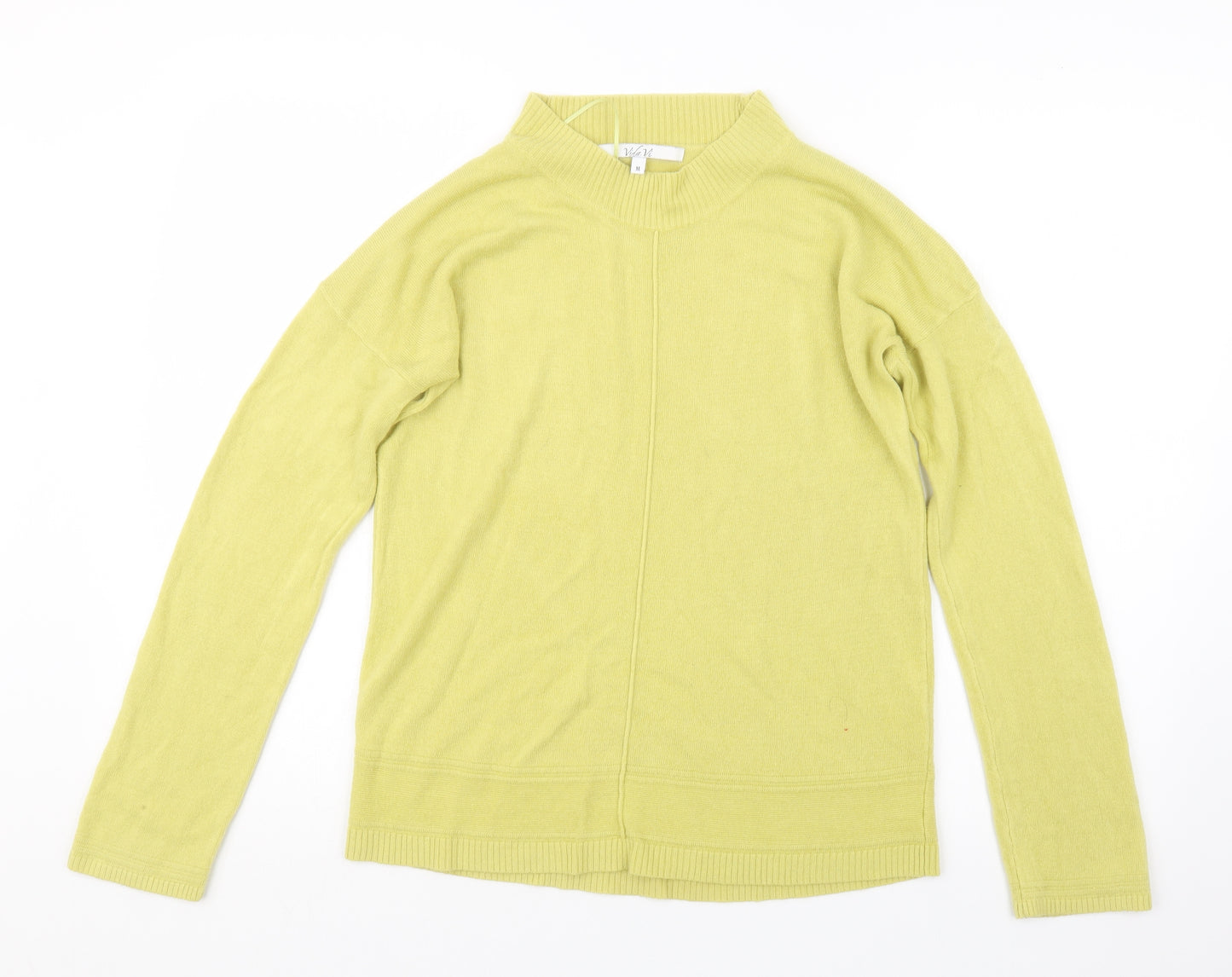 Vid a Vi Womens Green  Knit Pullover Jumper Size M