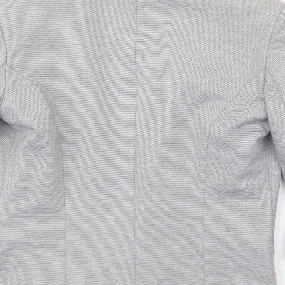 Miss Selfridge Womens Grey   Jacket  Size 4