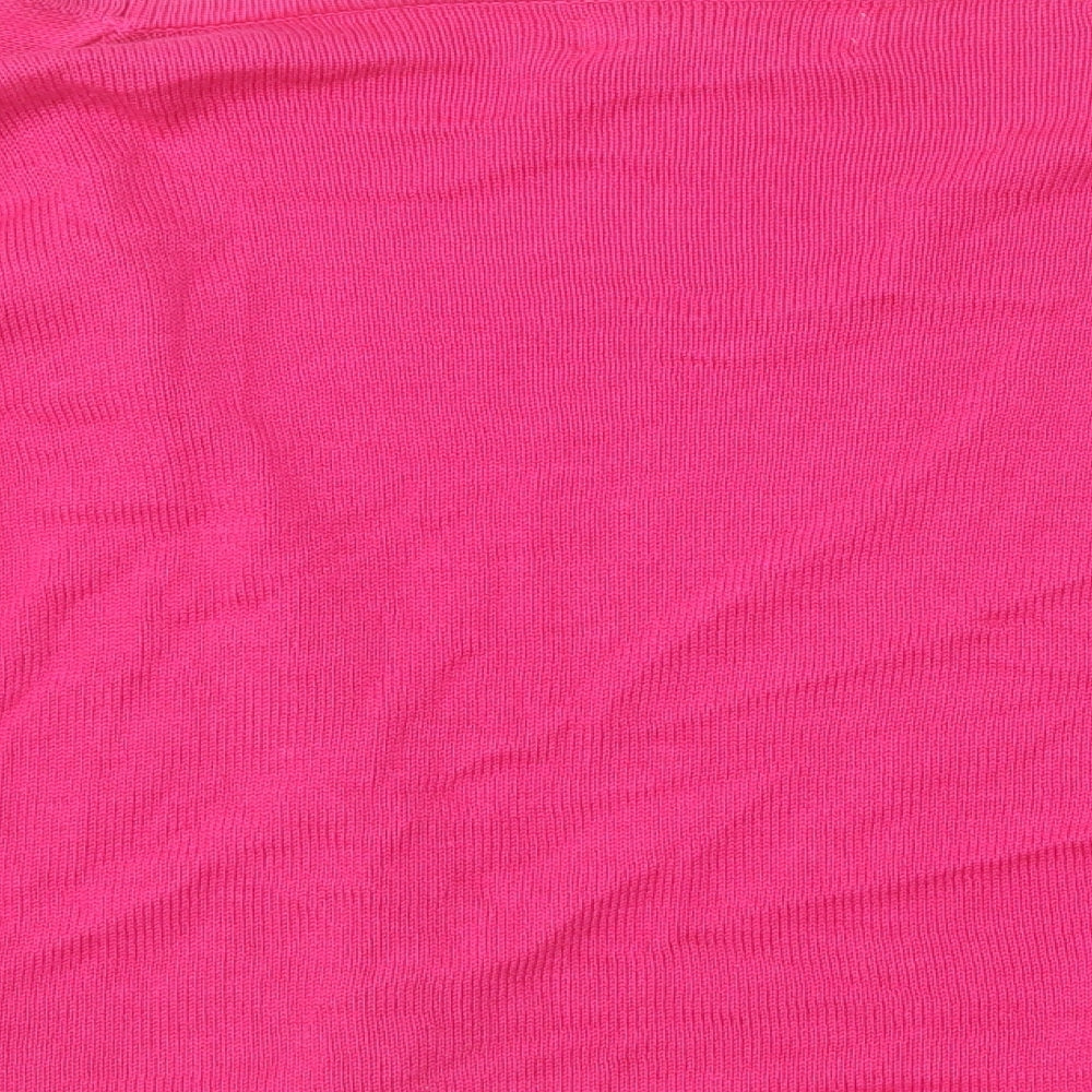 Changes Womens Pink  Knit Cardigan Jumper Size 16