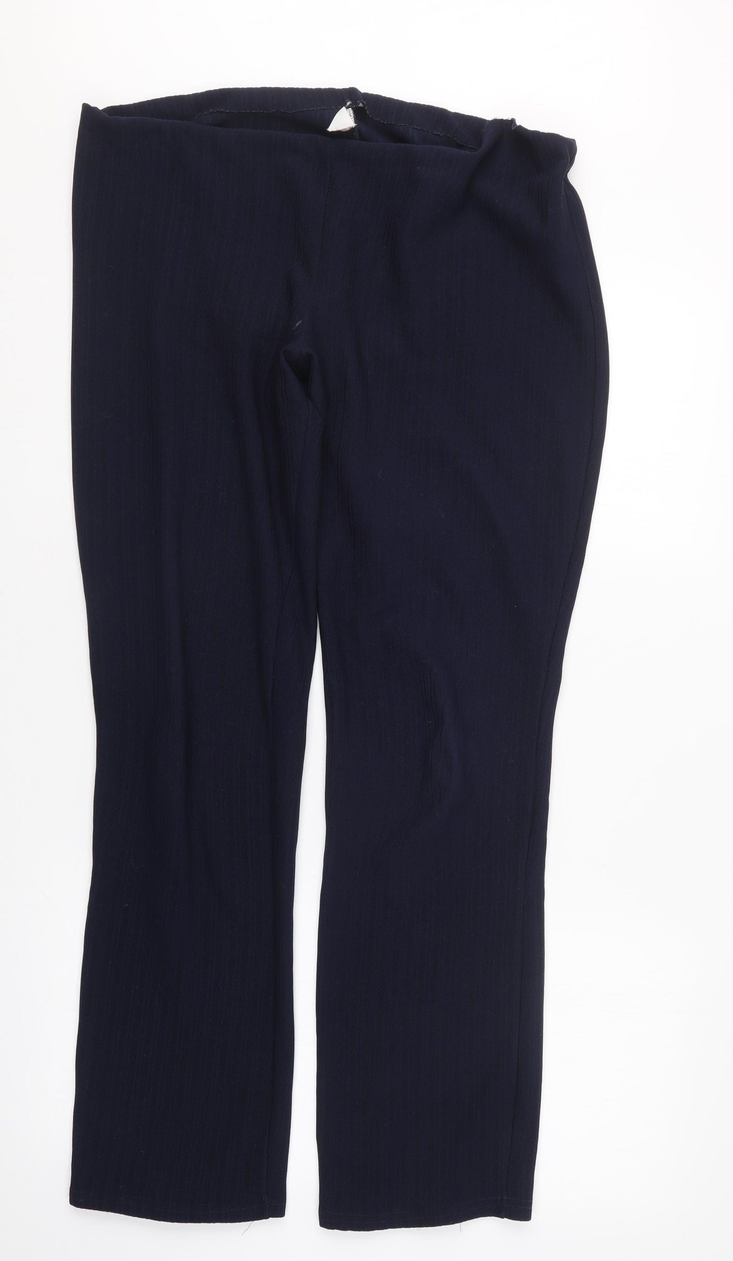Preworn Womens Blue   Trousers  Size 14 L29.5 in
