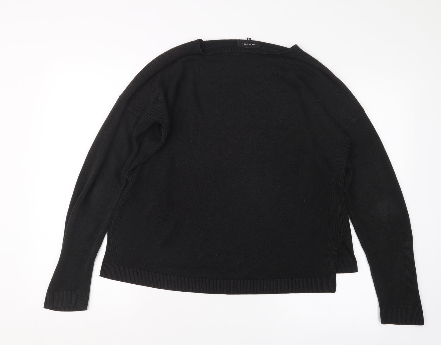 New Look Maternity Womens Black  Knit Pullover Jumper Size 16