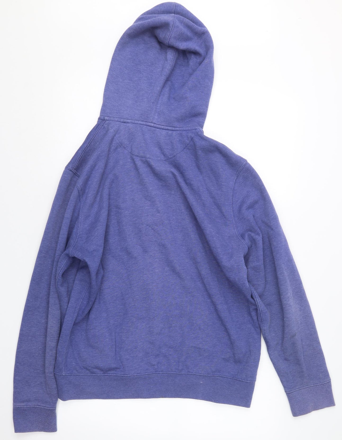 Easy Mens Purple   Full Zip Hoodie Size L
