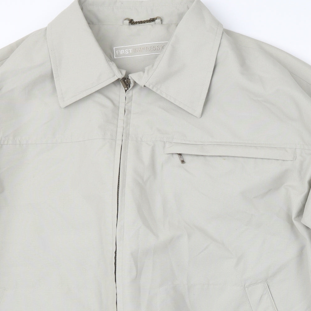 First Impressions Mens Beige   Jacket  Size L