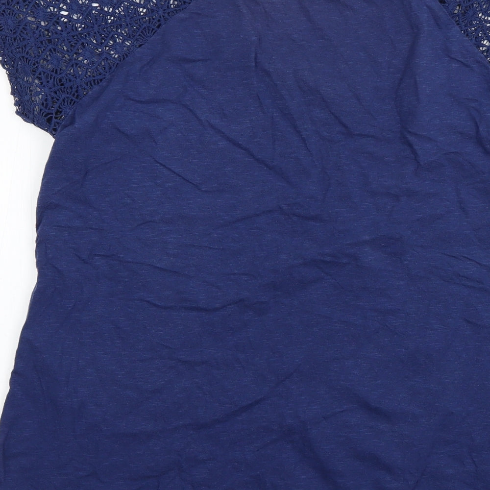 Primark Womens Blue   Basic T-Shirt Size 14
