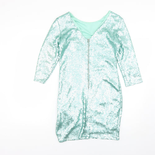 Blink Womens Green   Fit & Flare  Size 12