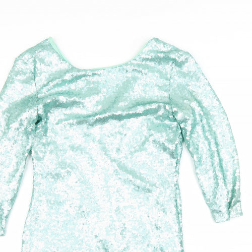 Blink Womens Green   Fit & Flare  Size 12