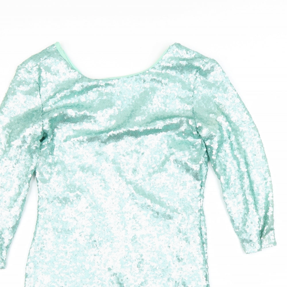 Blink Womens Green   Fit & Flare  Size 12