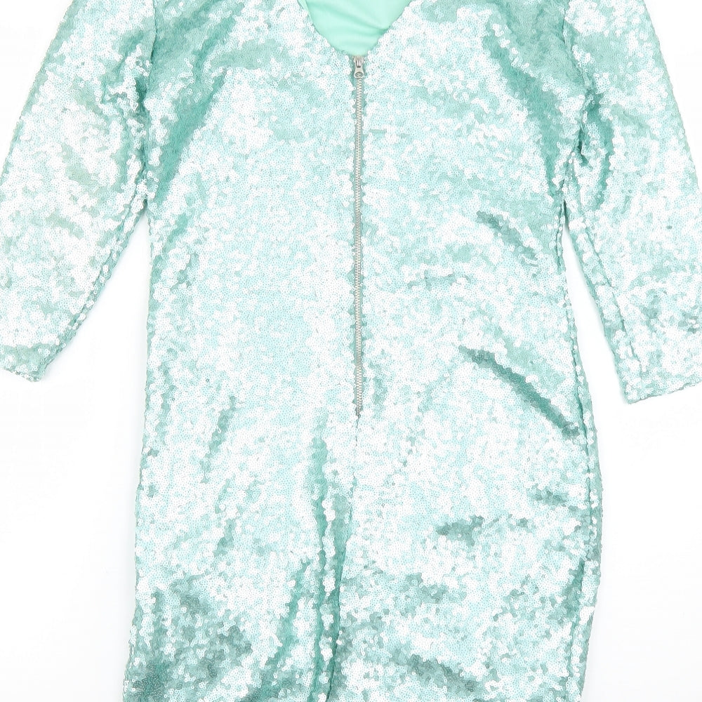 Blink Womens Green   Fit & Flare  Size 12