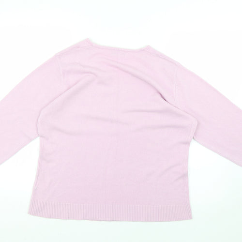 marianna Womens Purple   Pullover Jumper Size XL