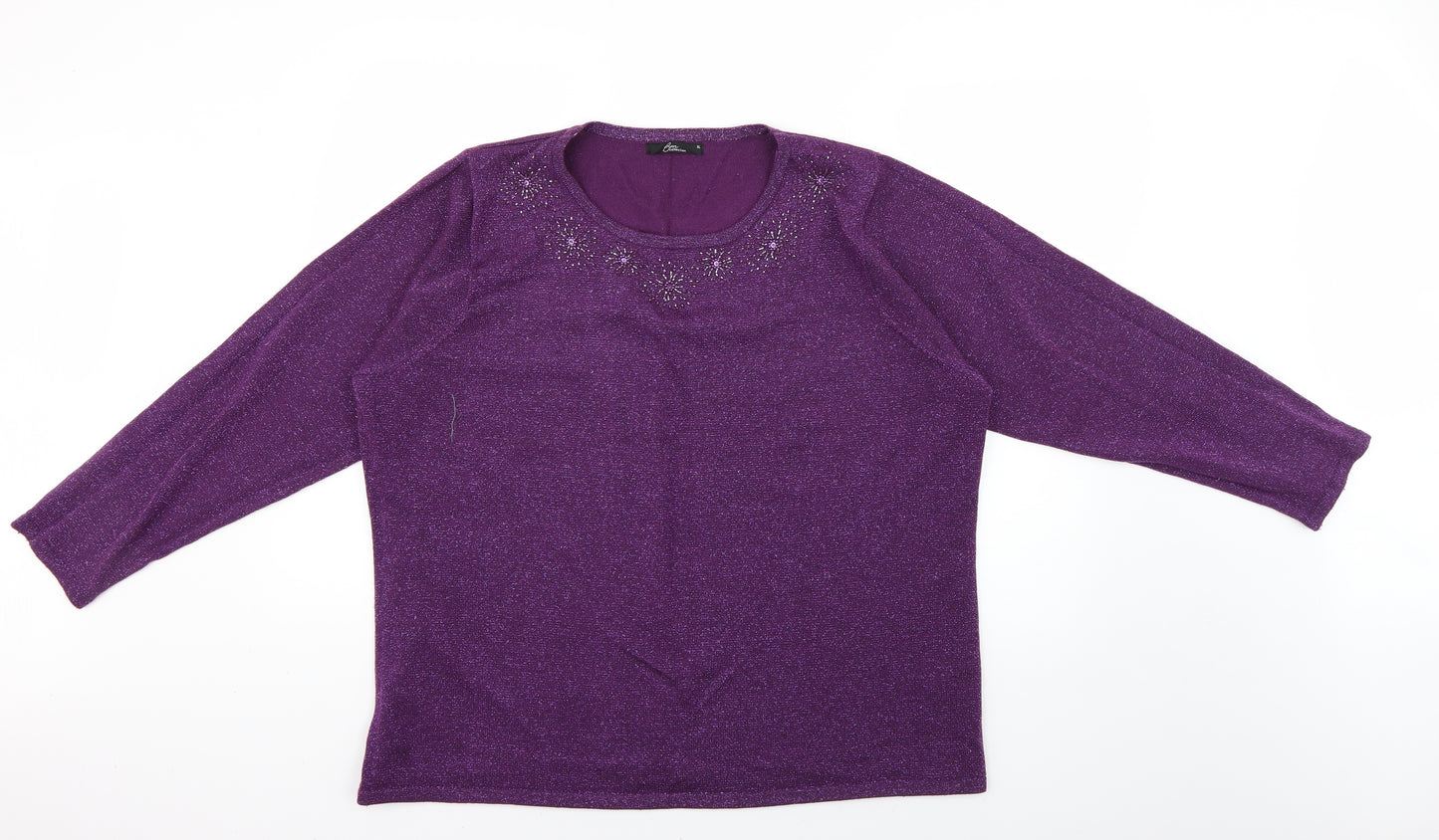 BM Womens Purple   Pullover Jumper Size XL