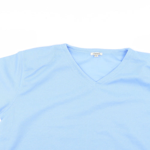 txt Womens Blue   Basic T-Shirt Size XL