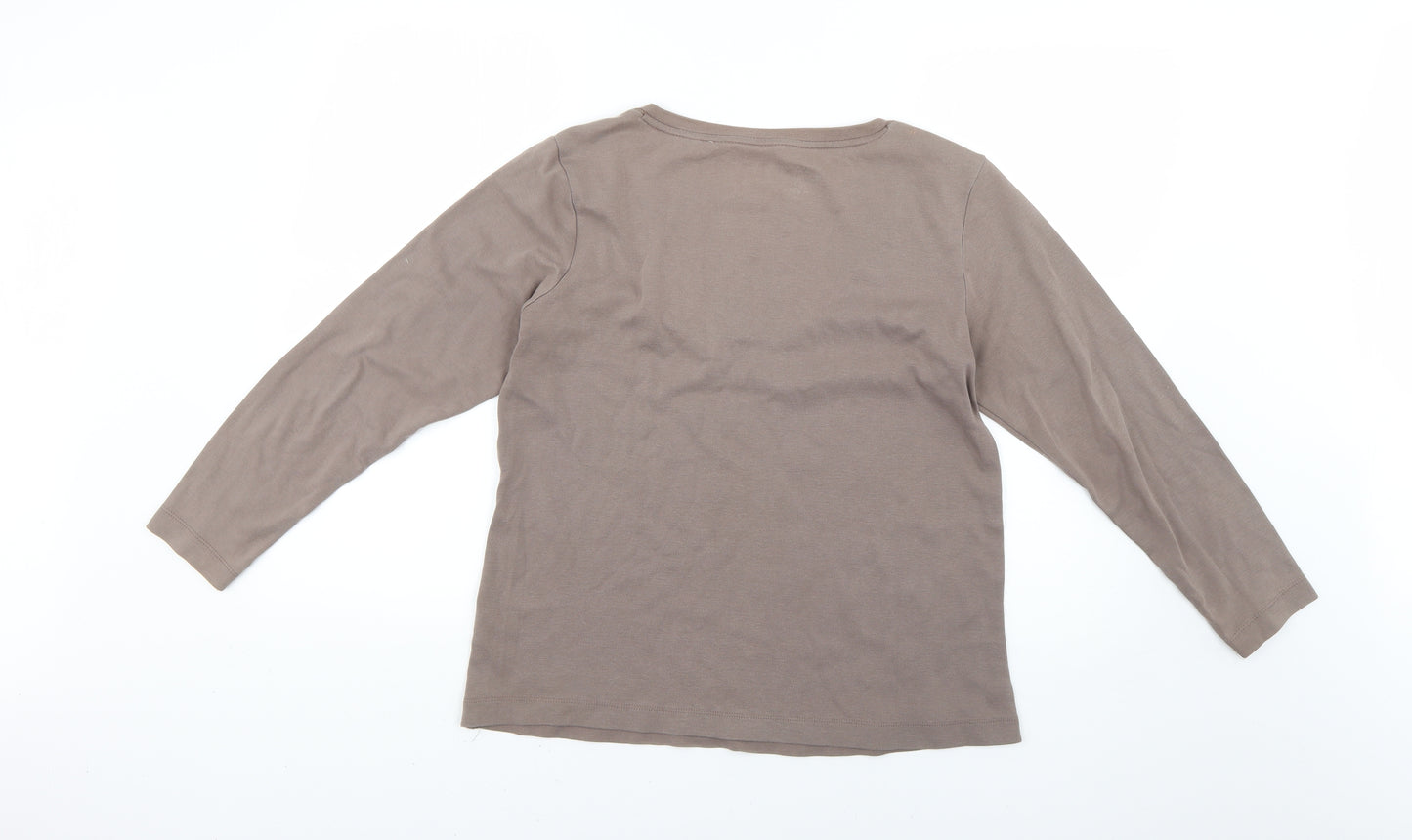 BM Womens Brown   Basic T-Shirt Size M