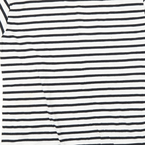 Miso Womens Multicoloured Striped  Basic T-Shirt Size 14