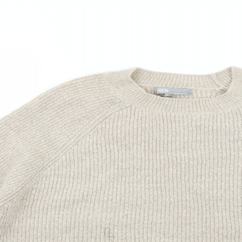 ASOS Womens Beige   Pullover Jumper Size 12