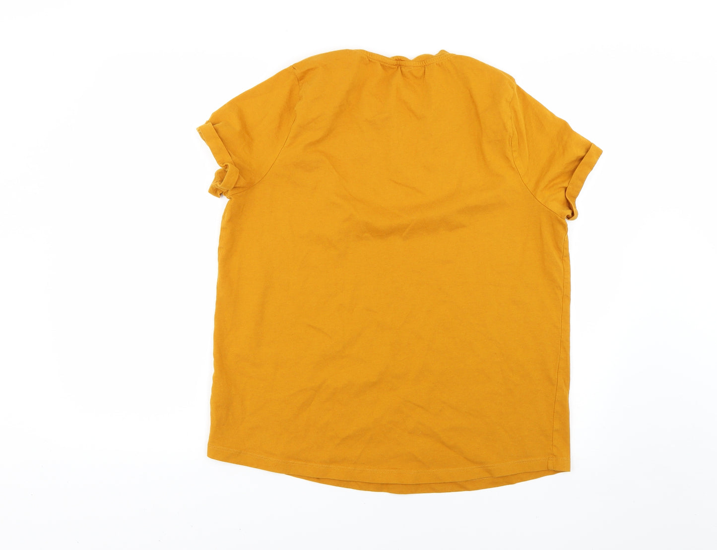 TU Womens Orange   Basic T-Shirt Size 16