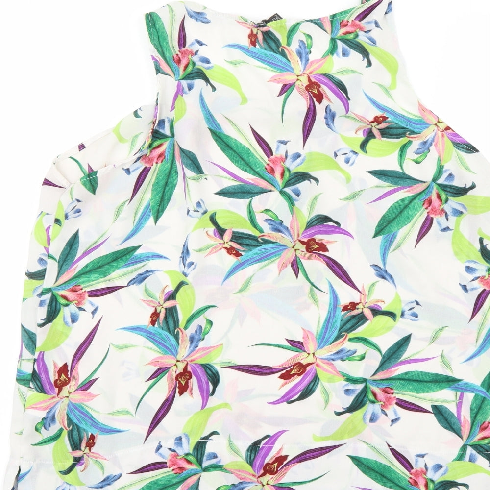 Primark Womens Multicoloured Floral  Basic Blouse Size 18